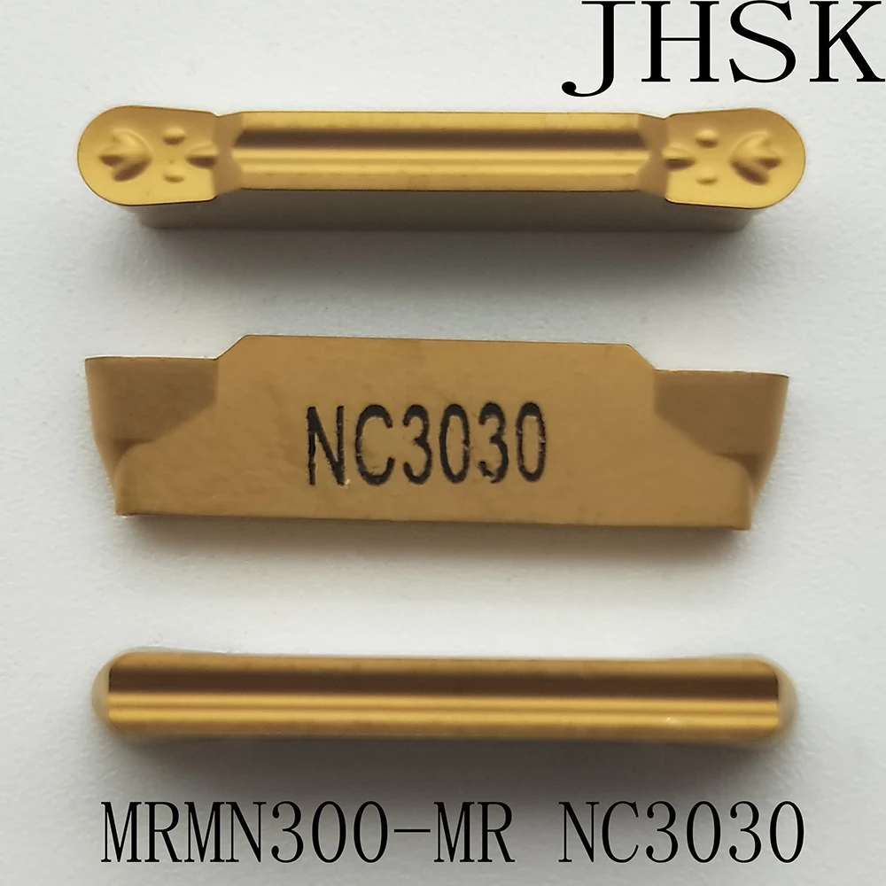 

10pcs MRMN300-M NC3030 Steel flat round head cutting blade