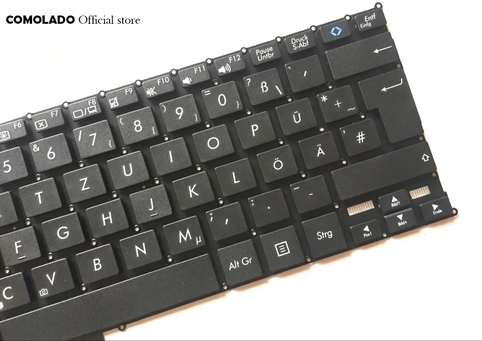 GR немецкая клавиатура для ASUS X200 X201 X201E x202e Q200 Q200E черная Раскладка|Клавиатуры
