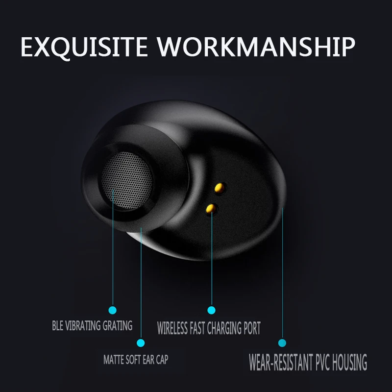 Спортивные Беспроводные наушники с Bluetooth 3D стерео мини гарнитура для бега Ecouteur Sans