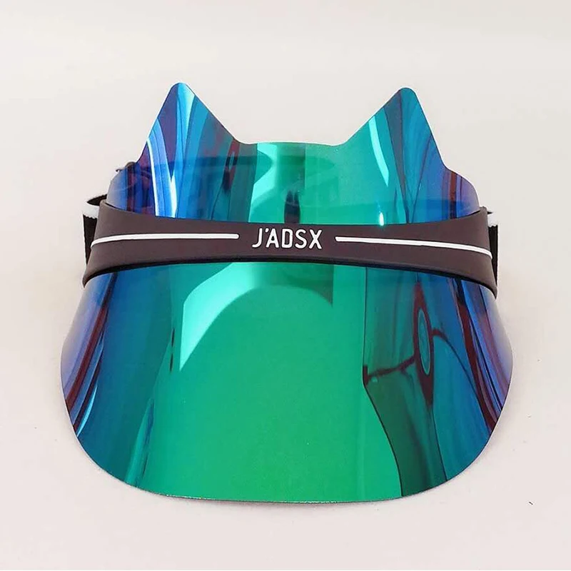 New Visor Sun Hat Golf Tennis Beach Unisex Cap Summer Uv Protection Transparent