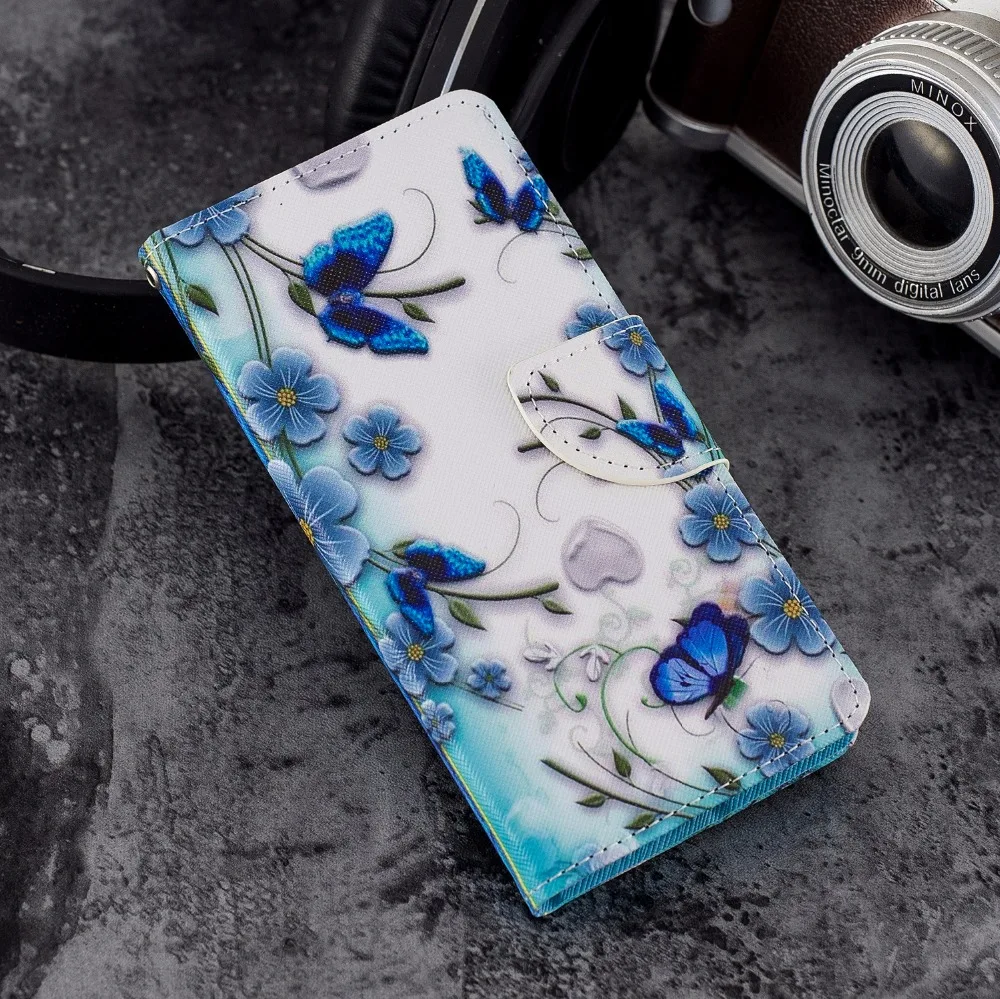 Для sony Xperia XZ2 чехол для Coque компактный мобильного телефона кожаный кошелек