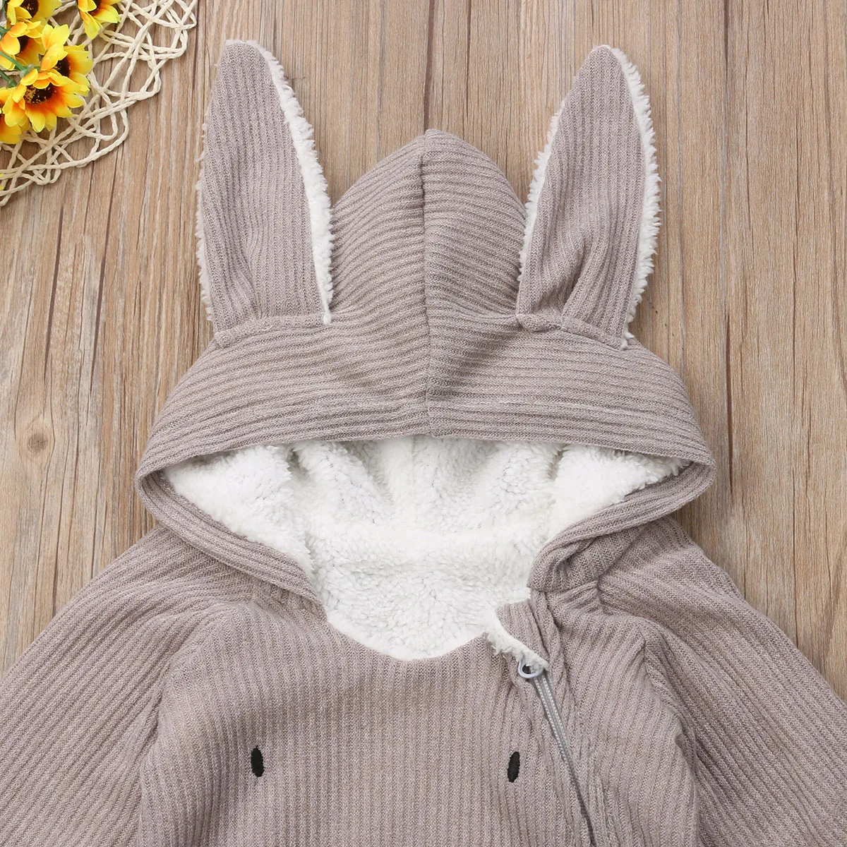 2018 зимний теплый комбинезон для новорожденных мальчиков и девочек с милыми