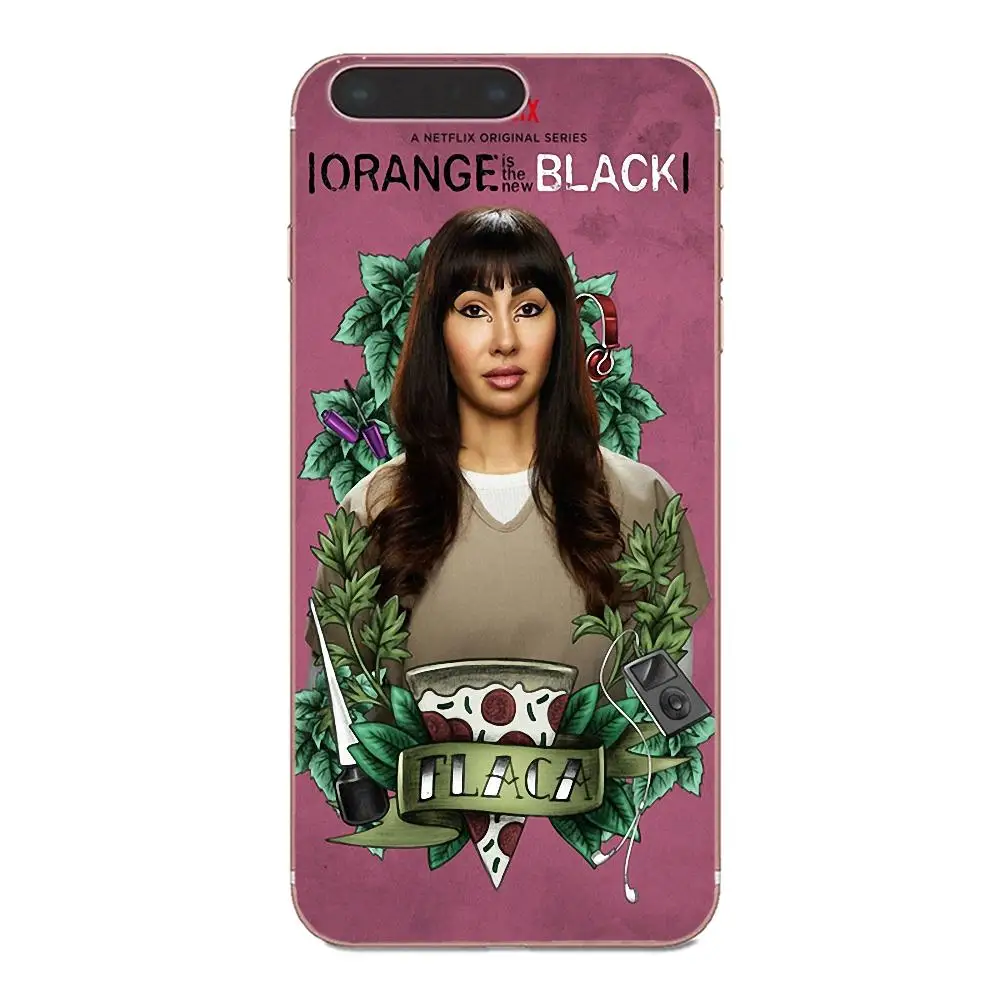 Для Galaxy J1 J2 J3 J330 J4 J5 J6 J7 J730 J8 2015 2016 2017 2018 mini Pro TPU Чехлы Capa Orange Is New Black|Чехлы-накладки| |