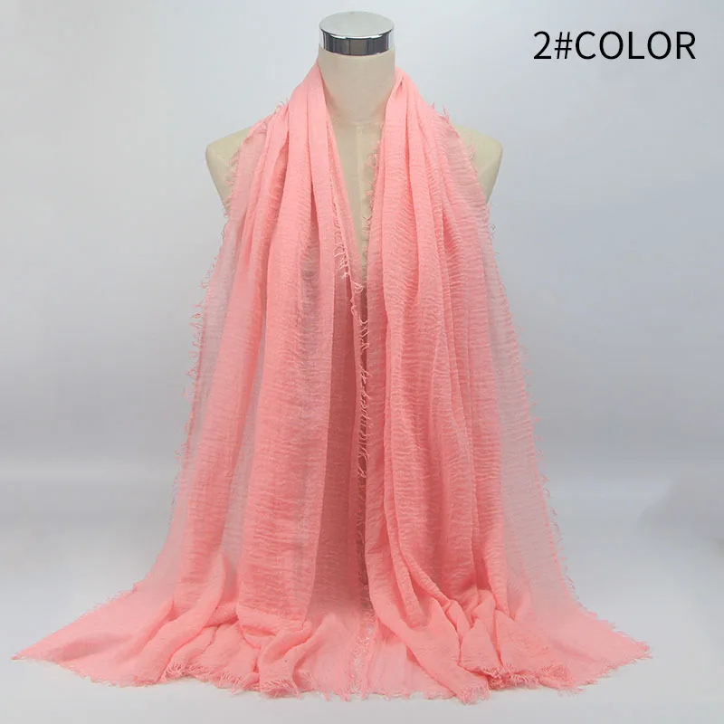 2020 NEW Arrival Muslim Scarf Women's Head Women Cover High Quality hijab foulard femme | Аксессуары для одежды