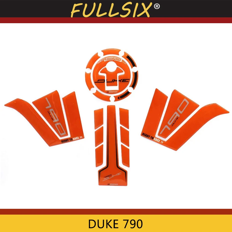 3D наклейка защита эмблемы коврик для бака stompgrip KTM DUKE790 DUKE 790 2017 2018|Наклейки и