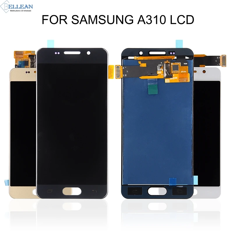 OLED для samsung Galaxy A310 A310F SM-A310F A3 2016 ЖК-дисплей Дисплей с Сенсорный экран планшета