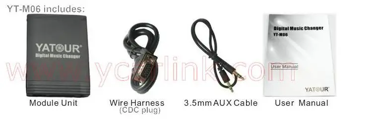 Yatour USB SD AUX MP3 музыкальный CD-плеер Зарядное устройство адаптер для Alpine AI-NET радио