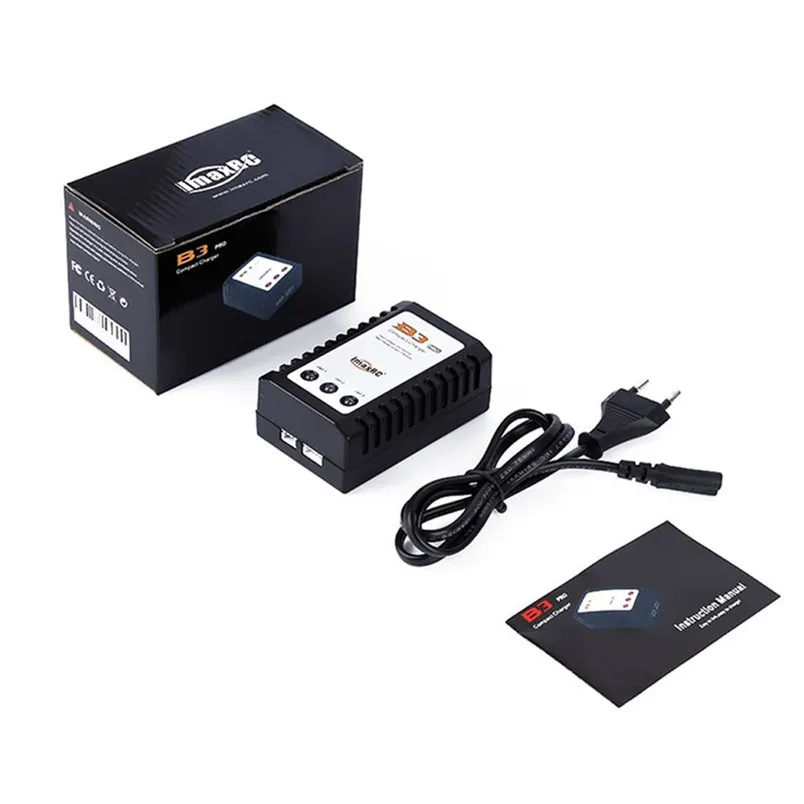 Новое зарядное устройство iMaxRC iMax B3 Pro Compact 2S 3S Lipo с европейской и американской