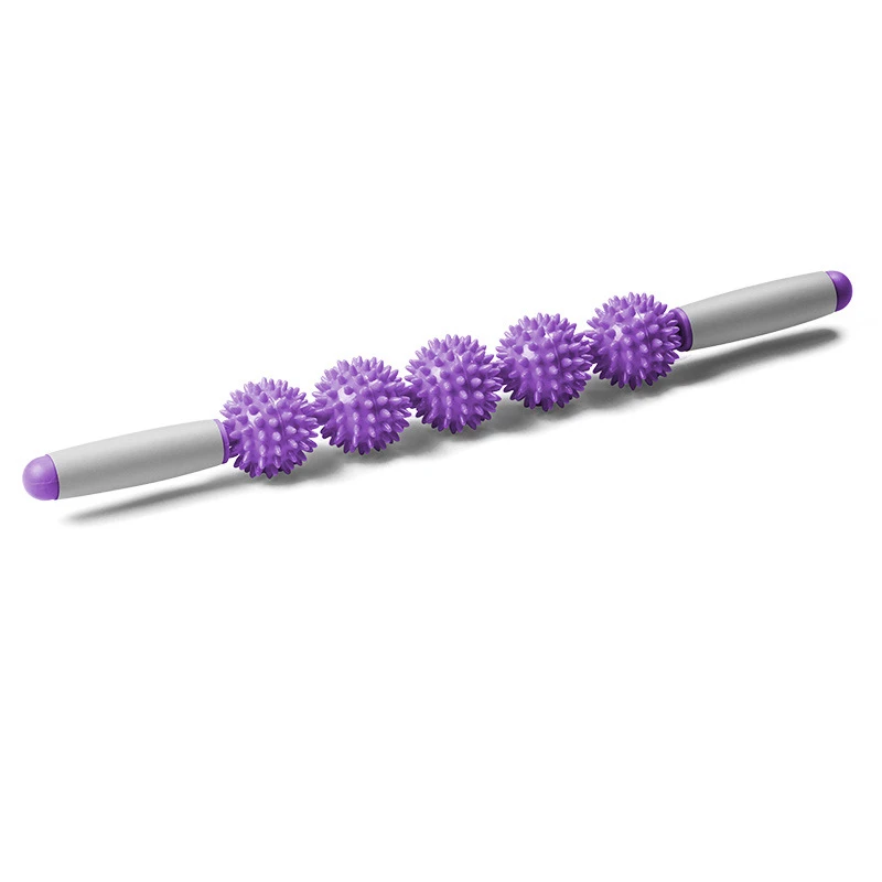 5 туров тренажерный зал массажный ролик для мышц палка Для Йоги массаж тела