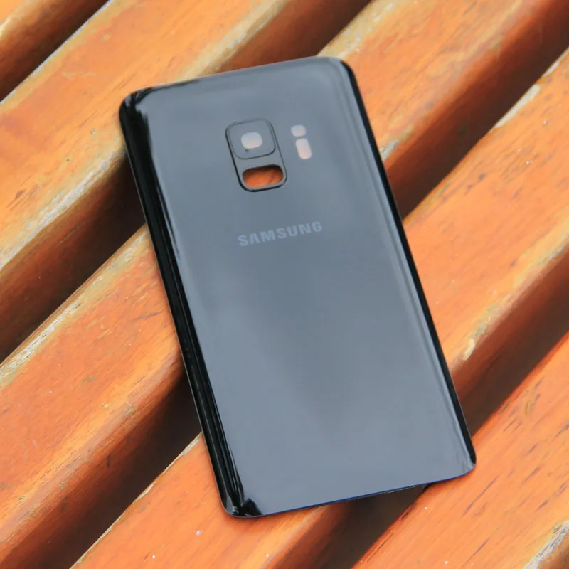Samsung телефон задняя крышка батареи для samsung Galaxy S9 G9600 S9+ S9 Plus G9650 Корпус задняя крышка чехол