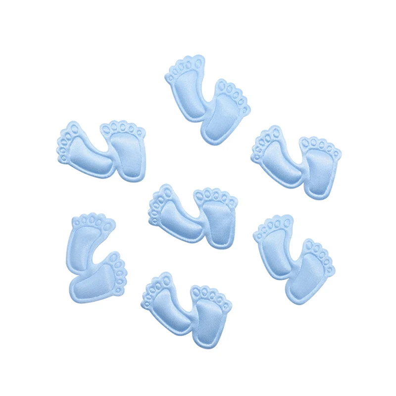 B01 100 шт./упак. Baby Shower конфетти вечерние Вечеринка брызгает пол раскрыть день рождения след ребенка карета нагрудник дети вечерние Party Decor - Цвет: B01