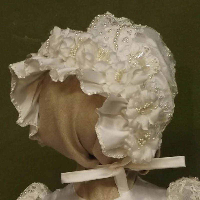 Кружевное платье трапеция с круглым вырезом однотонное|baptism gowns|lace formalbirthday years |