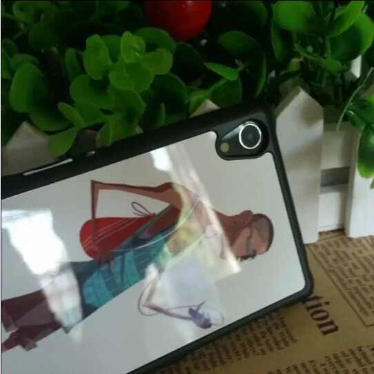 Wtsfwf DIY 2D сублимационный резиновый силиконовый ТПУ + PC пустой чехол для Z2 L50W с