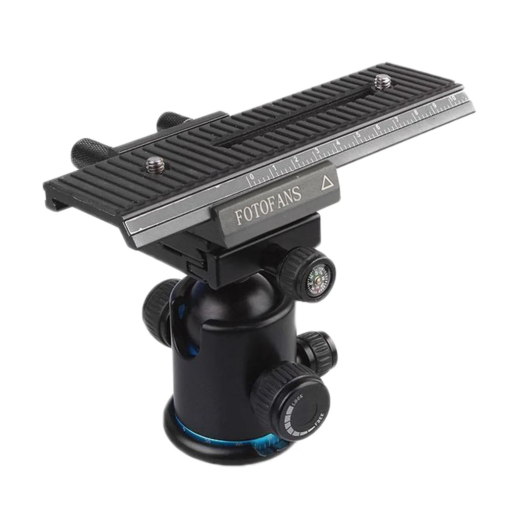 Fotomate 2 Way Macro Shot Focus рельсовый Штатив для слайдера Head LP-01 для Canon Nikon камера DSLR