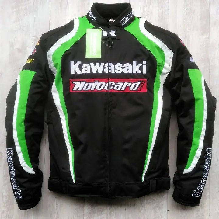 2018 мотоциклетная гоночная куртка зимняя автомобильная Одежда для KAWASAKI KG|Куртки| |