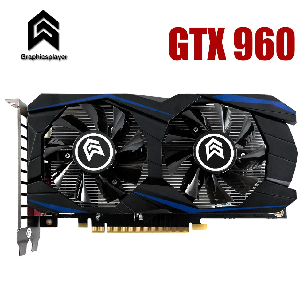 Графическая карта PCI-E GTX960 GPU 4G DDR5 для игрового компьютера nVIDIA Geforce