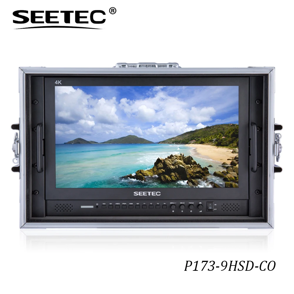 Монитор SEETEC P173-9HSD-CO Full HD 1920x1080 4K HDMI 3G SDI | Электроника