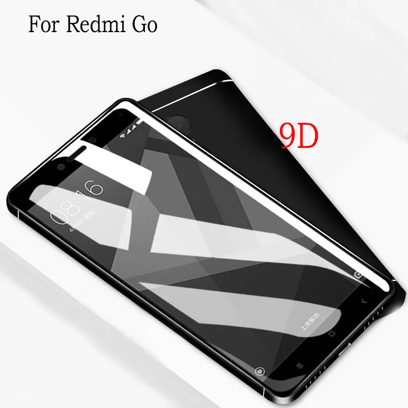 9D защитное стекло на Xiaomi Redmi Go закаленное Redmigo чехол для телефона полное покрытие