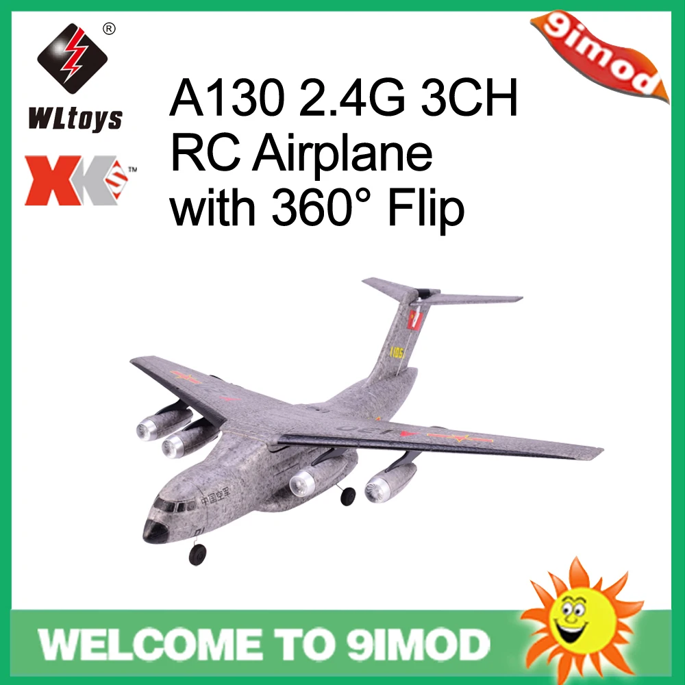 WLtoys XK A130 RC Самолет EPP 2 4G 3CH Y-20 модель военный транспорт самолет 500 мм крыльев |