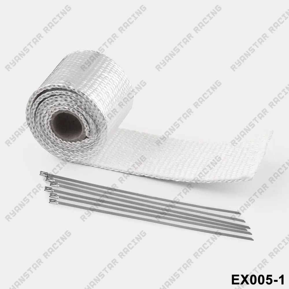 Бесплатная доставка 2 &quotx 1 м производительный глушитель лента коллектор Downpipe