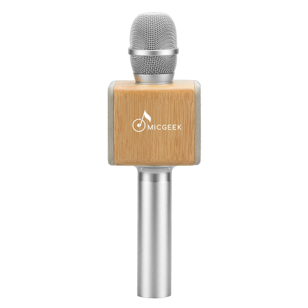 Оригинальный бренд MicGeek JL-ELF беспроводной караоке микрофон 2 1 Звуковая дорожка