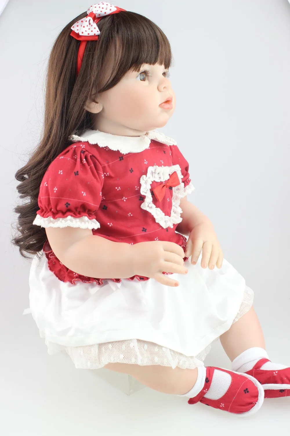NPK 28In Реалистичная кукла Reborn Baby мягкая настоящая сенсорная BJD американская
