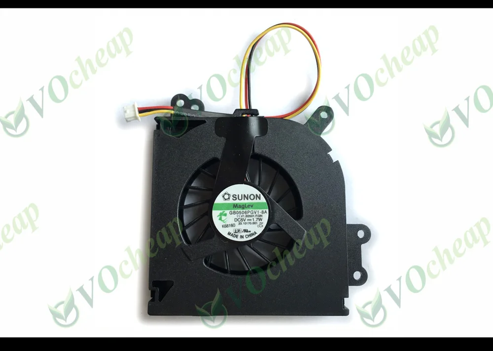 Охлаждающий вентилятор для ноутбука Acer Aspire 3620 3630 3680 5570 5580 Travelmate 2420 Lenovo E390 23.10170.001 |