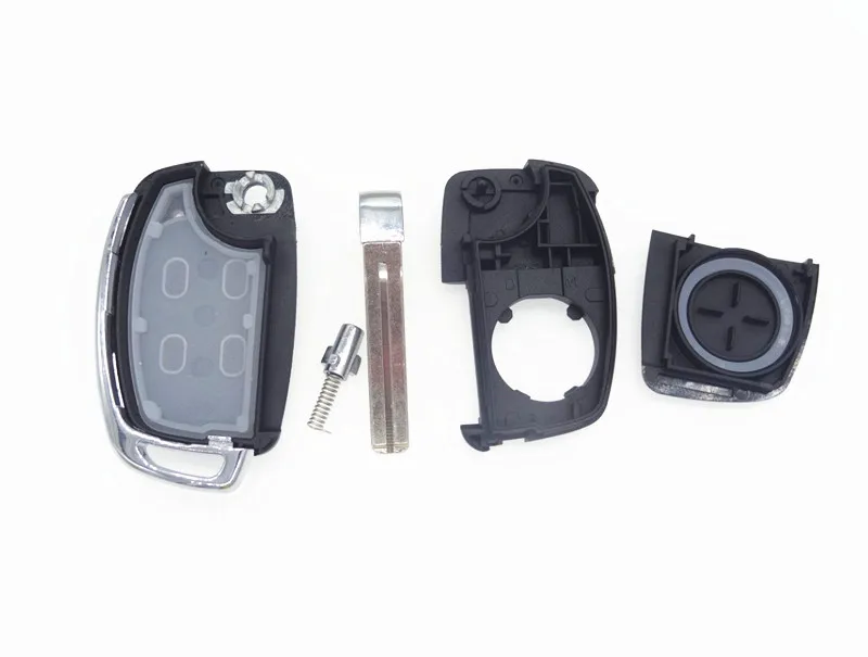 AUTEWODE Замена удаленной машине Бланк изменить складной Флип Key чехла для Hyudai Mistra ix35