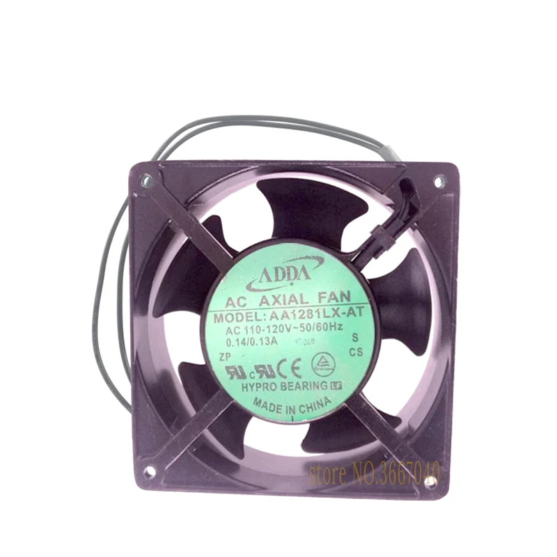ADDA AA1281LX-AT AC 110-120V 50/60Hz 0 13/0.14A Вентилятор охлаждения |