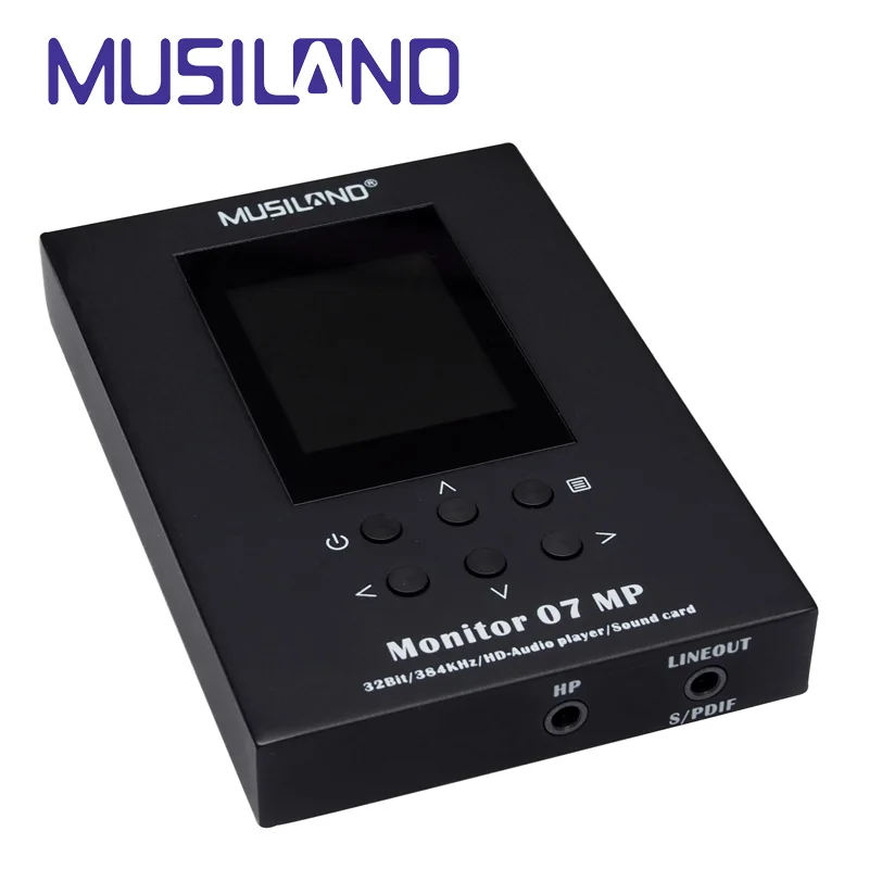Звуковая карта MUSILAND 07MP TF проигрыватель 32 бит/384 кГц PDA Android ios Linux Mac WINDOWS формат PCM и