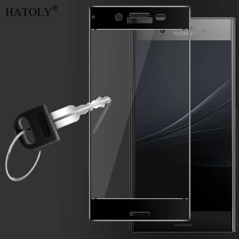 СФОР закаленное стекло Sony Xperia XZ1 стекла Полное покрытие пленка протектор экрана