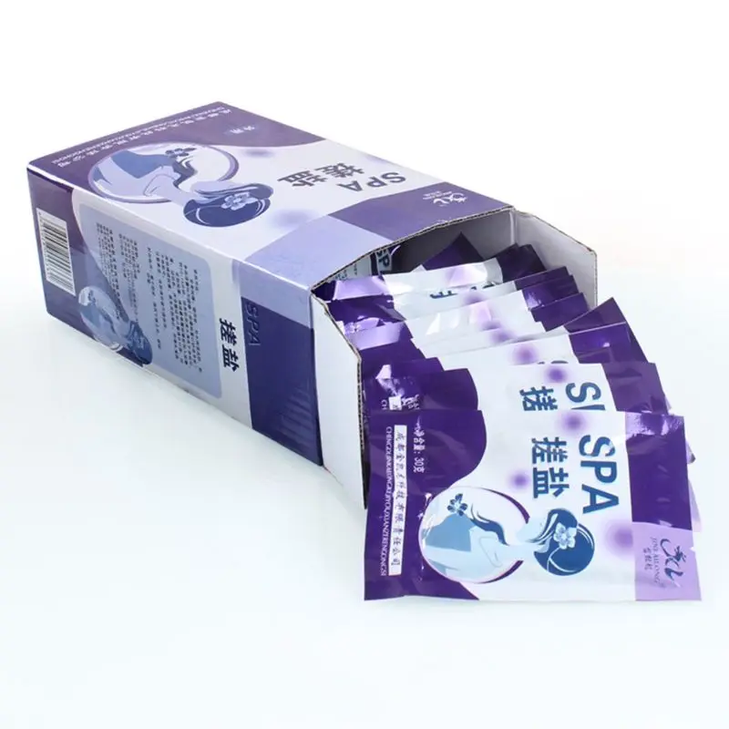 1 Bag 30g Bubble Bath Essence Sea Salts Powder SPA Body Skin Care Exfoliation Dead Skin Remover Massager Scruber Gift