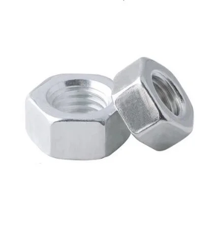 aluminum hex nut 2-50 шт. DIN934 M1 M1.2 M1.4 M1.6 M2 M2.5 M3 M4 m5 m6 m8 m10 m12 нержавеющая сталь латунь сталь с Черный Алюминий Шестигранные Гайки - Цвет: aluminum hex nut