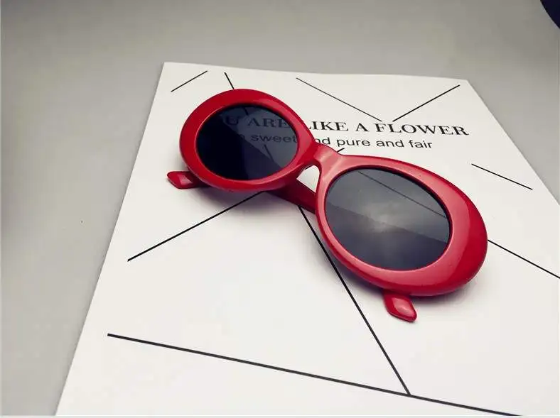 2019 Sunglasses Women Fashion Gradient Glasses Alien Oval SunGlasses Eyewear UV400 |