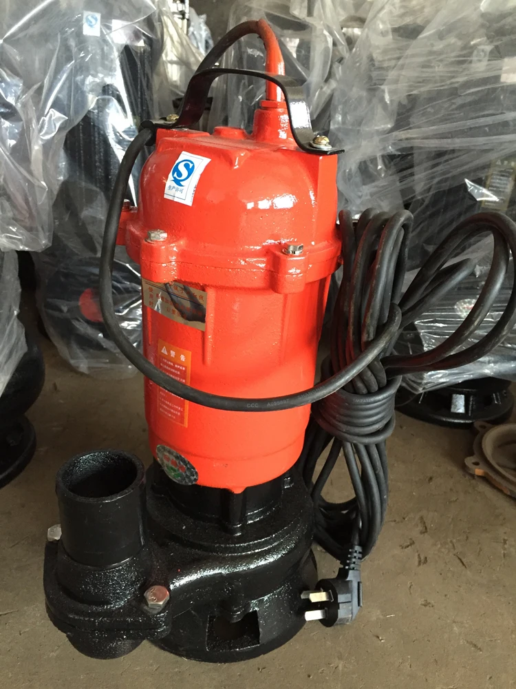 Погружной насос для сточных вод без засоров или помпа грязной воды погружной