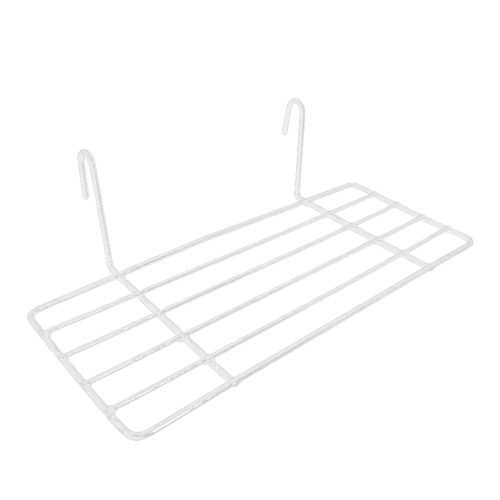 Wall Mounted Hanging Tray Hook Panel Storage Rack Home Decor Metal Mesh Dolls Flower Pot Photo Display Iron Wire Grid Bedroom | Дом и сад
