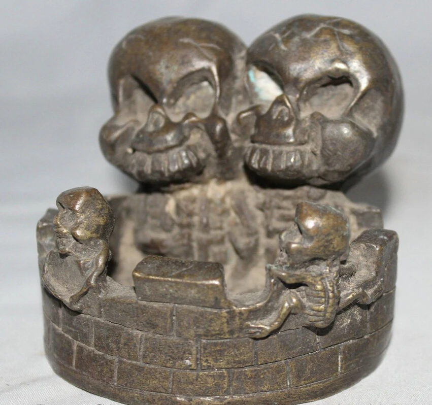 Песня voge gem S2454 4 &quot китайская династия дворец бронзовая Мужская и женская статуя