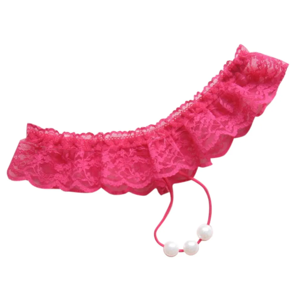 Сексуальные женские стринги с жемчугом и нижнее белье Интимные для секса