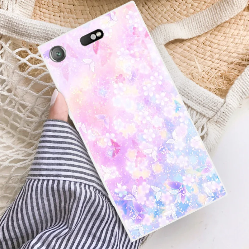 4.6 inch for Sony Xperia XZ1 Compact Full Protection Silicone Soft Sweethearts Phone Cases TPU Shell |