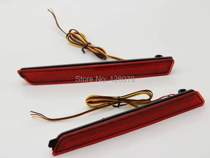 Задний бампер со светодиодным отражателем стоп сигнал противотуманная фара для