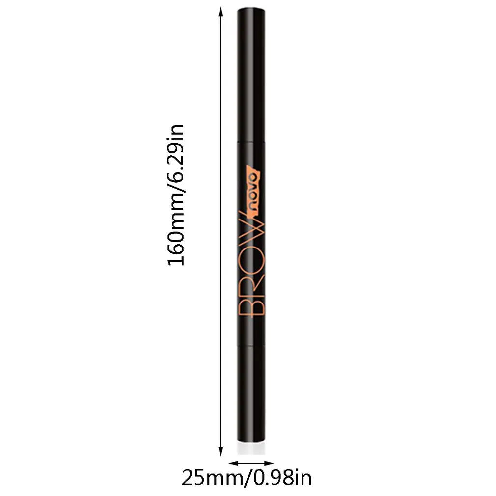 For Novo Double Head Automatic Rotation Waterproof Is Not Smudged Eyebrow Shaping Pencil With Replacement Core Makeup | Красота и
