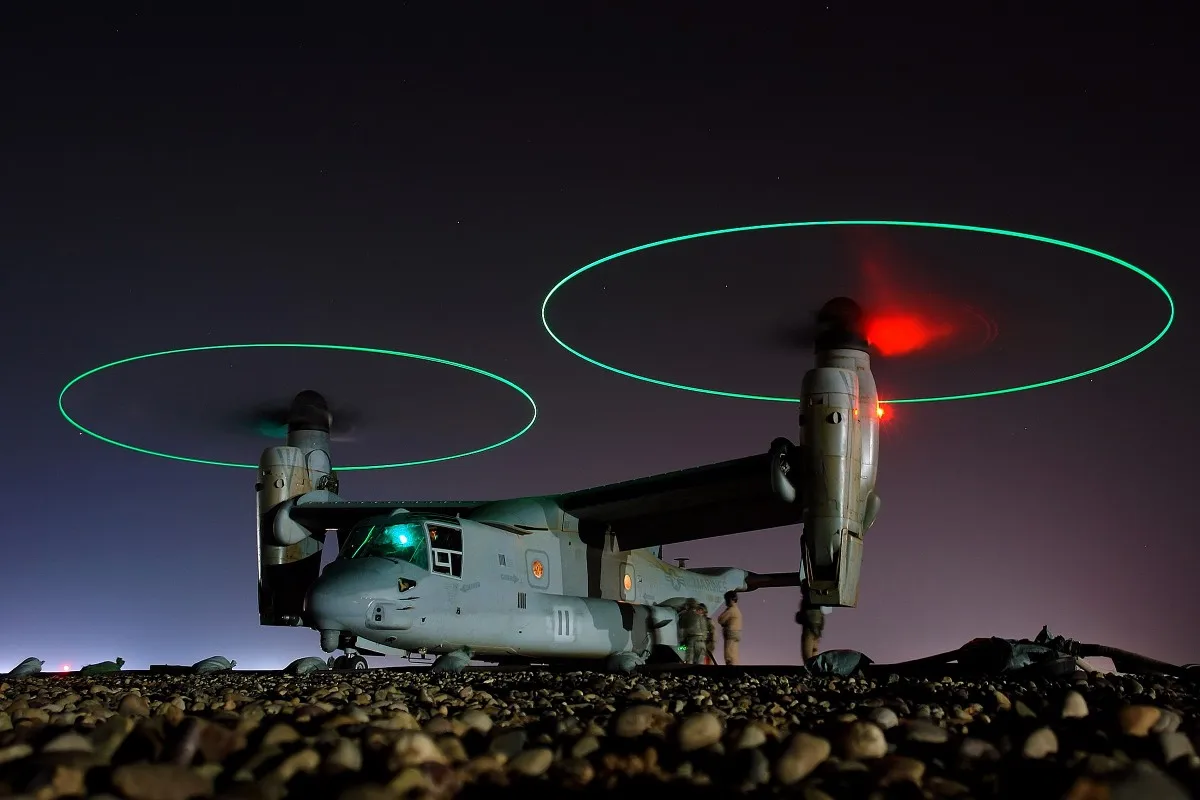 Bell модель Боинга Osprey PQX409 обычный фотопостер (рамка в наличии) для украшения стен