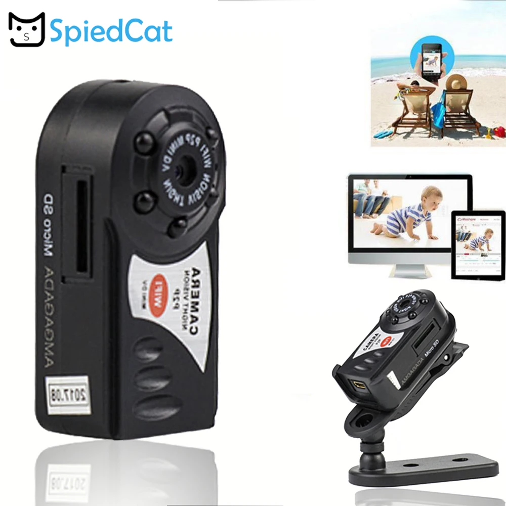 Мини Wi Fi автомобиль DV DVR беспроводной IP камера видео регистраторы инфракрасный