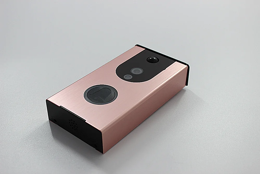 Smart домофон 720 P HD видео Дверные звонки Wi-Fi Дверные звонки с Камера ночного Версия ИК обнаружения движения сигнализации для IOS /Android
