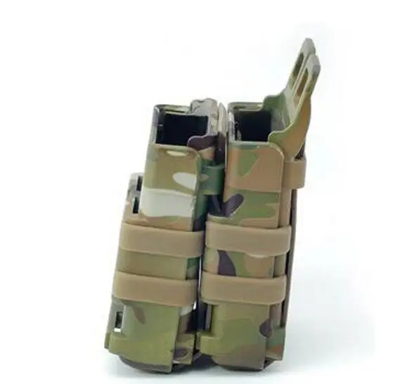 Новый цифровой Мультикам Быстрый двойной журнал кобура Сумка Набор MOLLE система 5