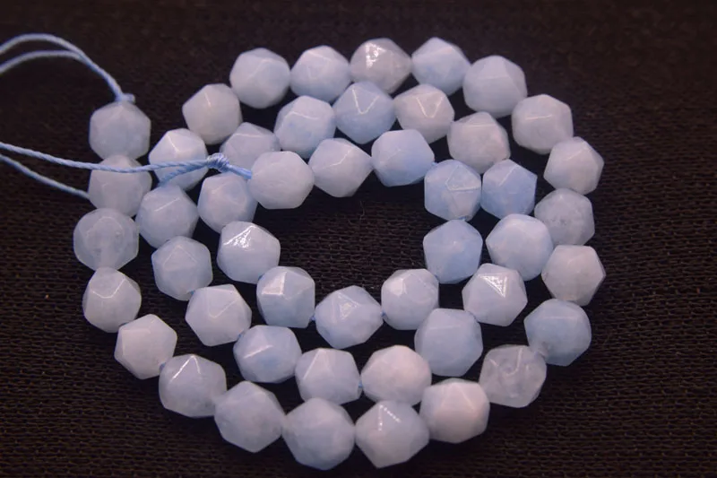 

loose beads green/ blue jasper square faceted 7mm 38cm for DIY jewelry making FPPJ wholesale beads nature gemstone