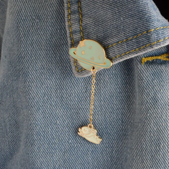 Лидер продаж модная индивидуальная креативная серия планеты белый кролик/пилот