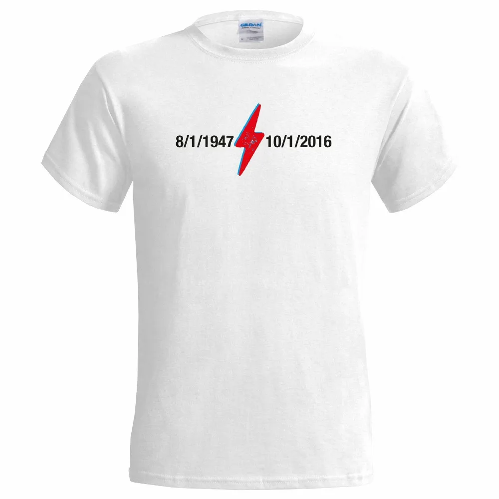 David Bowie Tribute T Shirt Ziggy Brand Clothing 2019 Male Harajuku Top Fitness Funny |