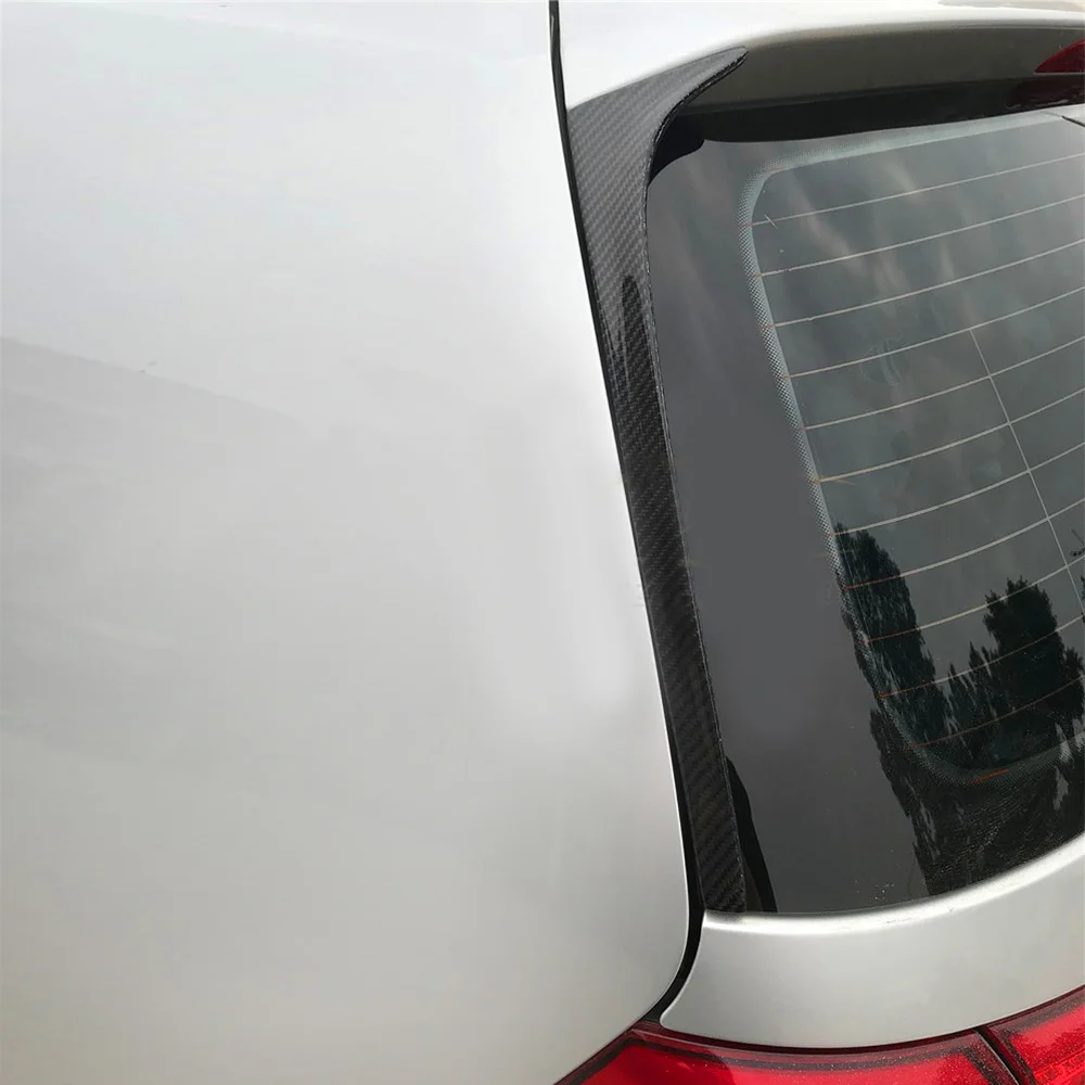 Подходит для Volkswagen Golf 7 MK7 задний спойлер из углеродного волокна 2014 2015 2016 2017 2018 ABS