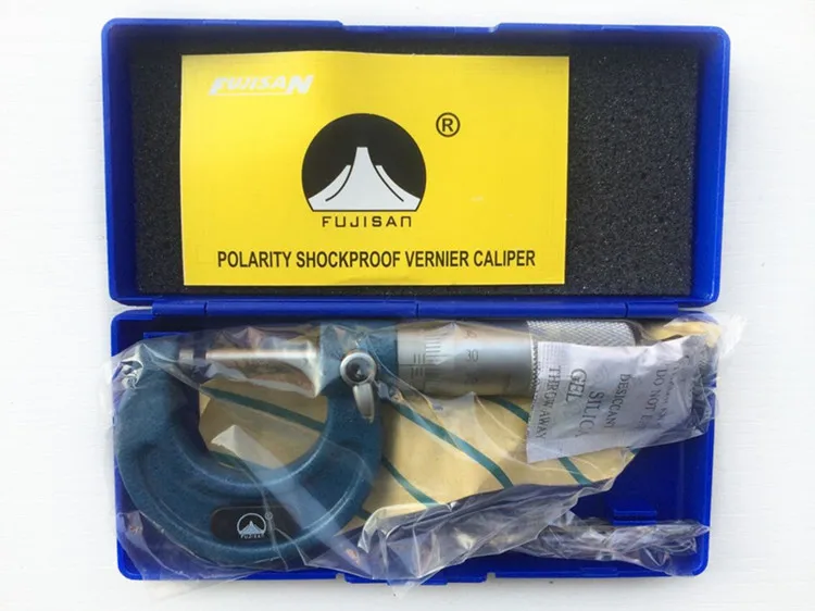 Фудзисан наружный микрометр 0 25 мм/0 01 твердосплавные стандарты метрический